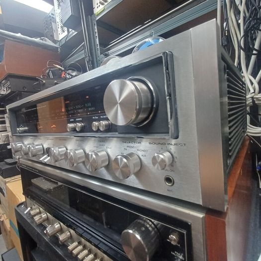 Hifi Gold from the Japanese Golden era 1970s STUNNING condition Rare Kenwood KR-6600 Monster receiver huge power 80W  Runs 3xpairs  of speakers immaculate fully serviced and pots all cleaned