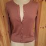 Dusty Pink Sequin Cardigan Image 2