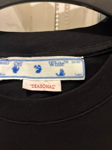 Men's Off White T Shirt