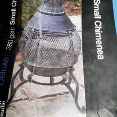 New heavy chimenea cover