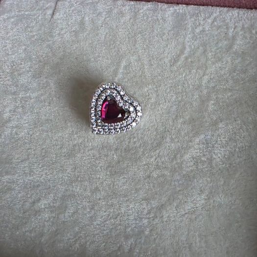 Pandora sparkly levelled charm perfect condition fully hallmarked