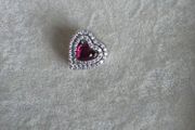 Pandora sparkly levelled charm perfect condition fully hallmarked