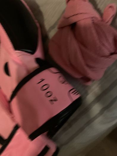 boxing gloves pink 10oz