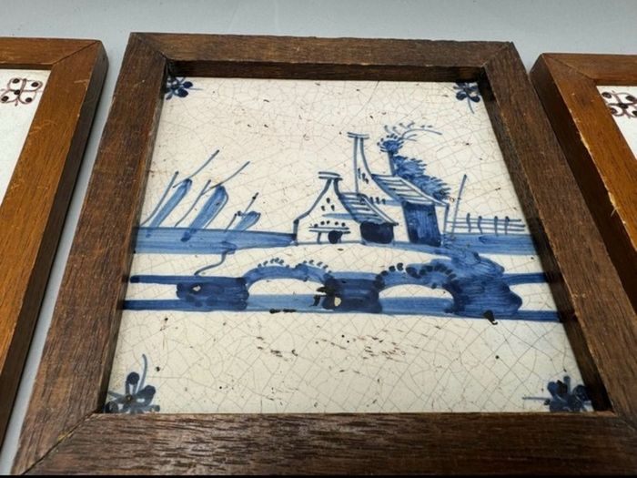 Collection of Authentic 19th Century Dutch Tiles