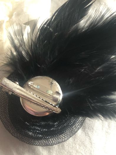 feather brooch