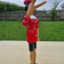 Vintage classic wooden Pinocchio figurine Image 2
