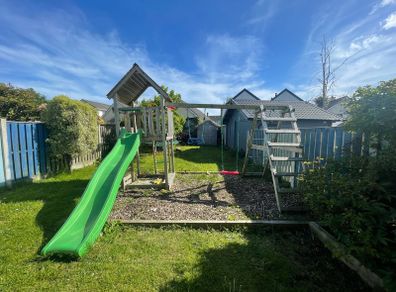 Climbing Frame with Swing and Slide