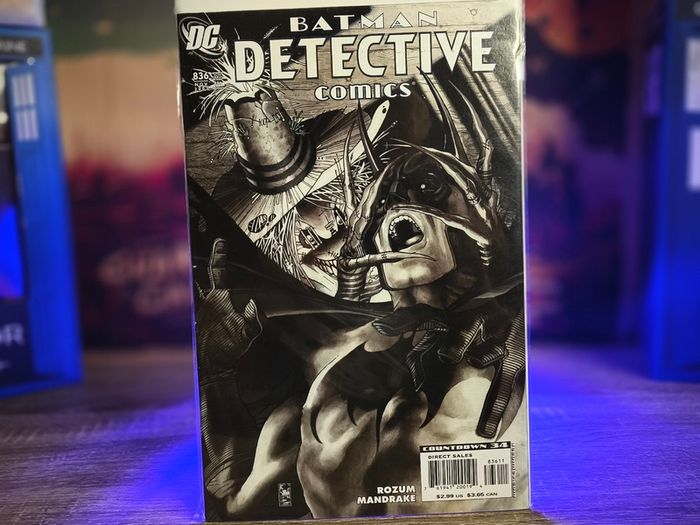 Detective Comics ! Batman ! Issue #836 !  Absolute Terror ! 2007 ! by DC Comics !