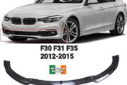 Front Bumper Splitter Lip For BMW 3 Series F30 F35 2012-2015 Body Kit Spoiler Splitter ABS Bumper Canard Lip Protector Cover