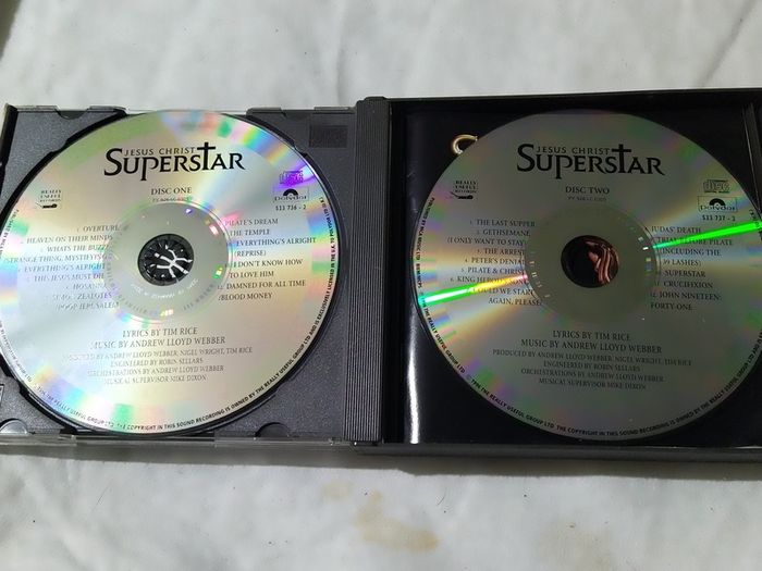 Jesus Christ Superstar 2 disc Cd