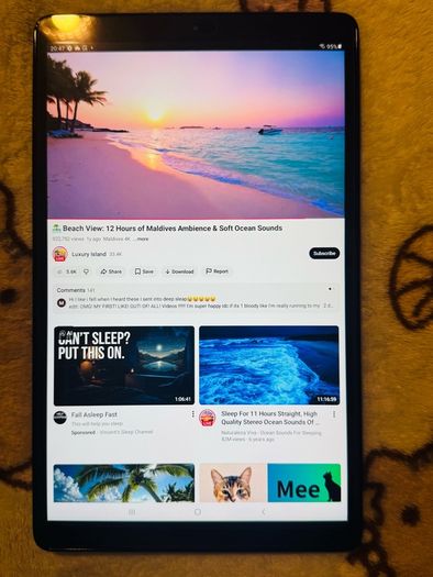 Samsung Tab A tablet