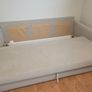 IKEA Light beige three seat sofa bed (FRIHETEN) Image 2