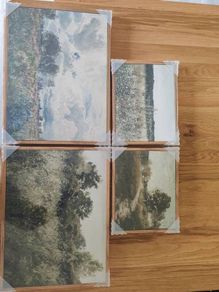 Framed Landscape Canvas Prints collection - UNOPENED