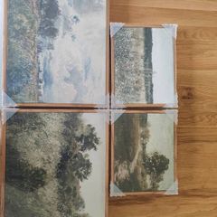 Framed Landscape Canvas Prints collection - UNOPENED
