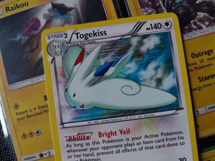 Togekiss ! Holo Rare ! from Plasma Storm Set ! 2012 ! Pokemon Card !