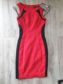 Primark red Sleeveless Dress uk8