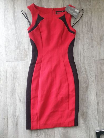 Primark red Sleeveless Dress uk8