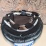 Sandee Closed Face Head Guard Black White Size Medium Image 4