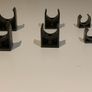 PVC pipe holder / clamp size 32mm 10 for 15e Image 2