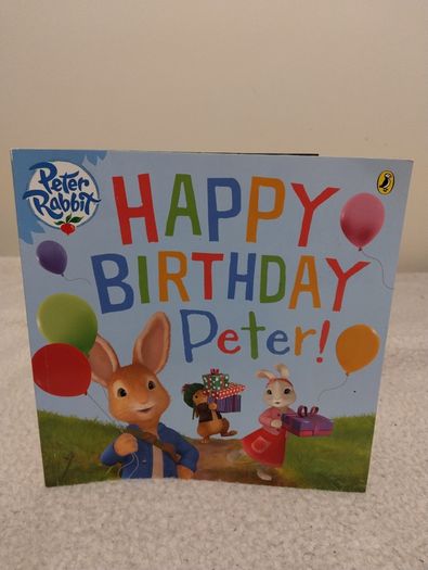 Peter Rabbit, Happy Birthday, Peter story book