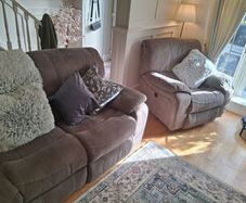 Ezi living recliner sofa and armchair