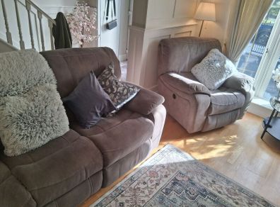 Ezi living recliner sofa and armchair