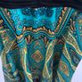 Sangria Handkerchief Hem Dress Image 4