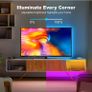 5M/16.4ft TV Background Wall Ambient Light Strip | 3535 Beads, 5V USB, Image 2