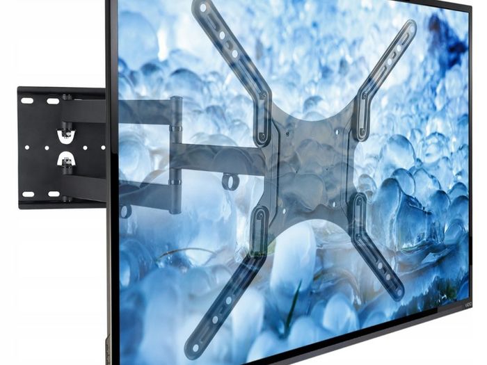 TV Wall Mount Bracket Tilt Swivel Extra Long Arm 23-55"