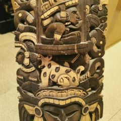 Traditional Mayan Wood Mask