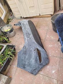fiesta rear bumper