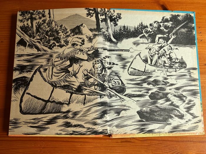 Vintage annual: 'Hawkeye And The Last of the Mohicans'
