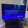Television and stand Image 3