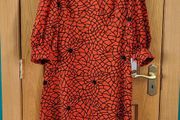 CurveWow red &amp; black midi dress, Size 16, BNWT