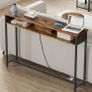 Console table with sockets narrow FREE DELIVERY Image 4