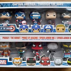Funko: Spiderman & Captain America (Five Pack Bundle)