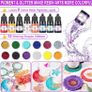 Epoxy Resin Kits for Beginners, 400ml Crystal Clear Resin, Resin Accessories with Resin Moulds, Dried Flowers, Resin Pigment, Glitter, Gold Leaf, Epoxy Resin Starter Kit for Jewelry Making (FREE POSTAGE) Image 5