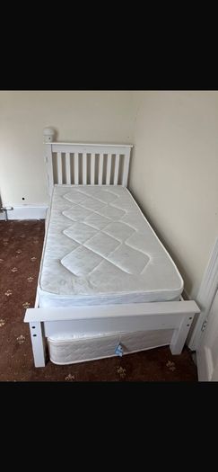 Single bed and 1 mattress (happy to sell as separates)