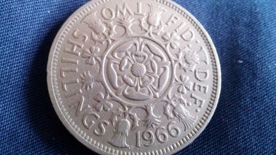 1966 UK Florin.
