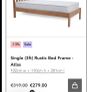 single bed and matteress Image 4