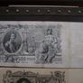Czar-russia. 2 Huge Notes: 500 &100 Rubles (1910-1912) Image 2