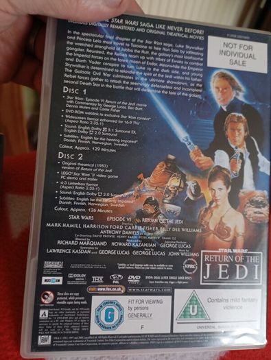 star wars original theatre editions double dvds