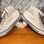 Converse Chuck Taylor All Star Ladies UK5 EUR37.5 White Tye Dye Hi Top Canvas Trainers Image 7