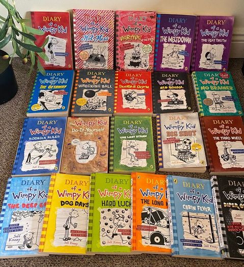Diary Of A Wimpy Kid Children Book Series