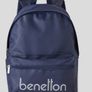 Benetton backpack navy blue Image 2