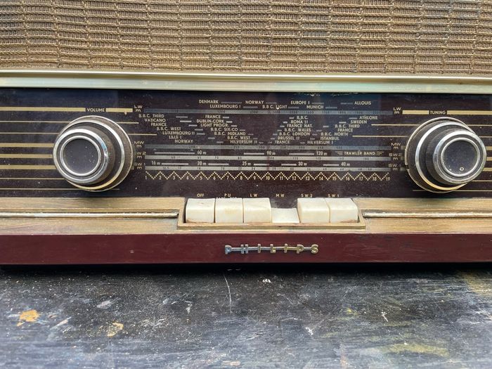 Vintage Phillips Radiogramme working order