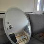 Led Mirror New Unboxed Oval 70x50 Image 2