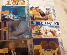 selection of vintage call card's (8)