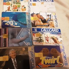 selection of vintage call card's (8)