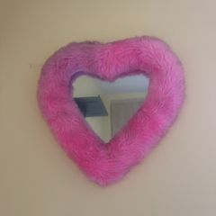 Love heart mirror